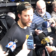 David Pastrnak benching