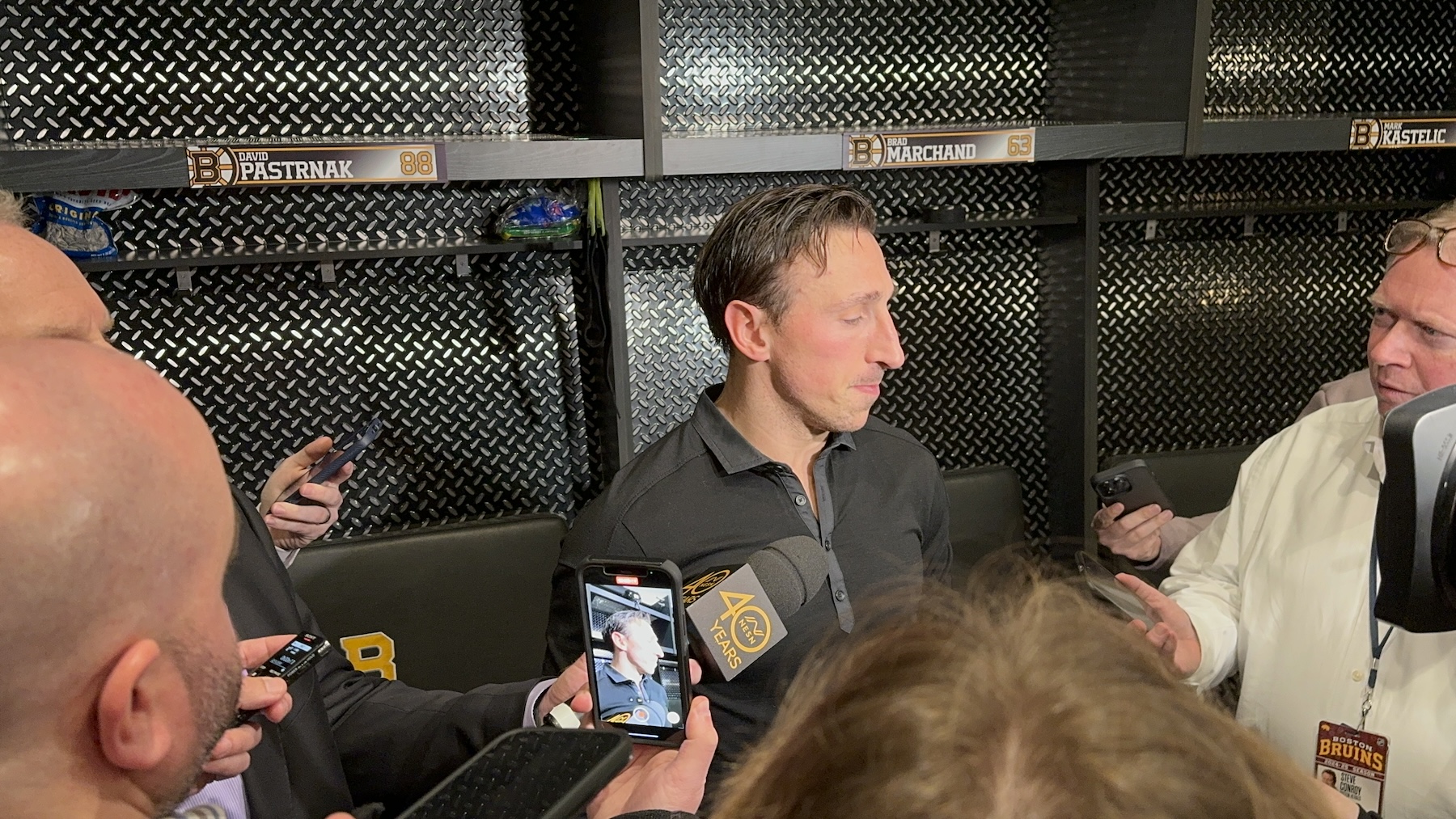 Bruins pace emotion