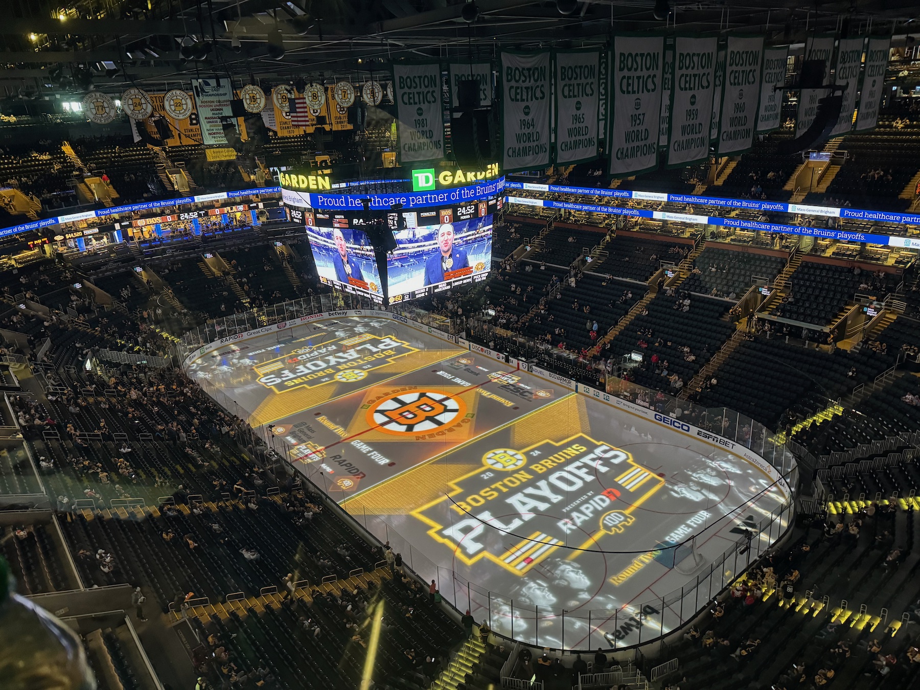 Bruins Garden playoff struggles