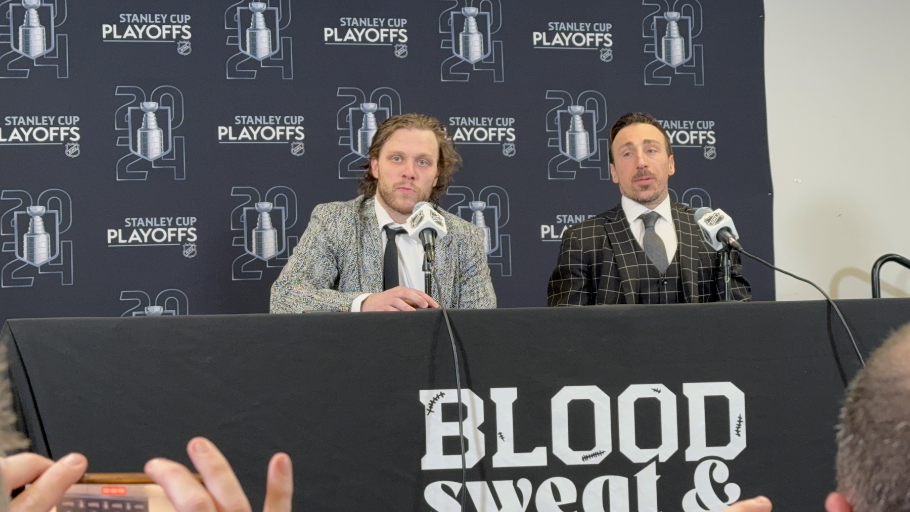David Pastrnak Jeremy Swayman