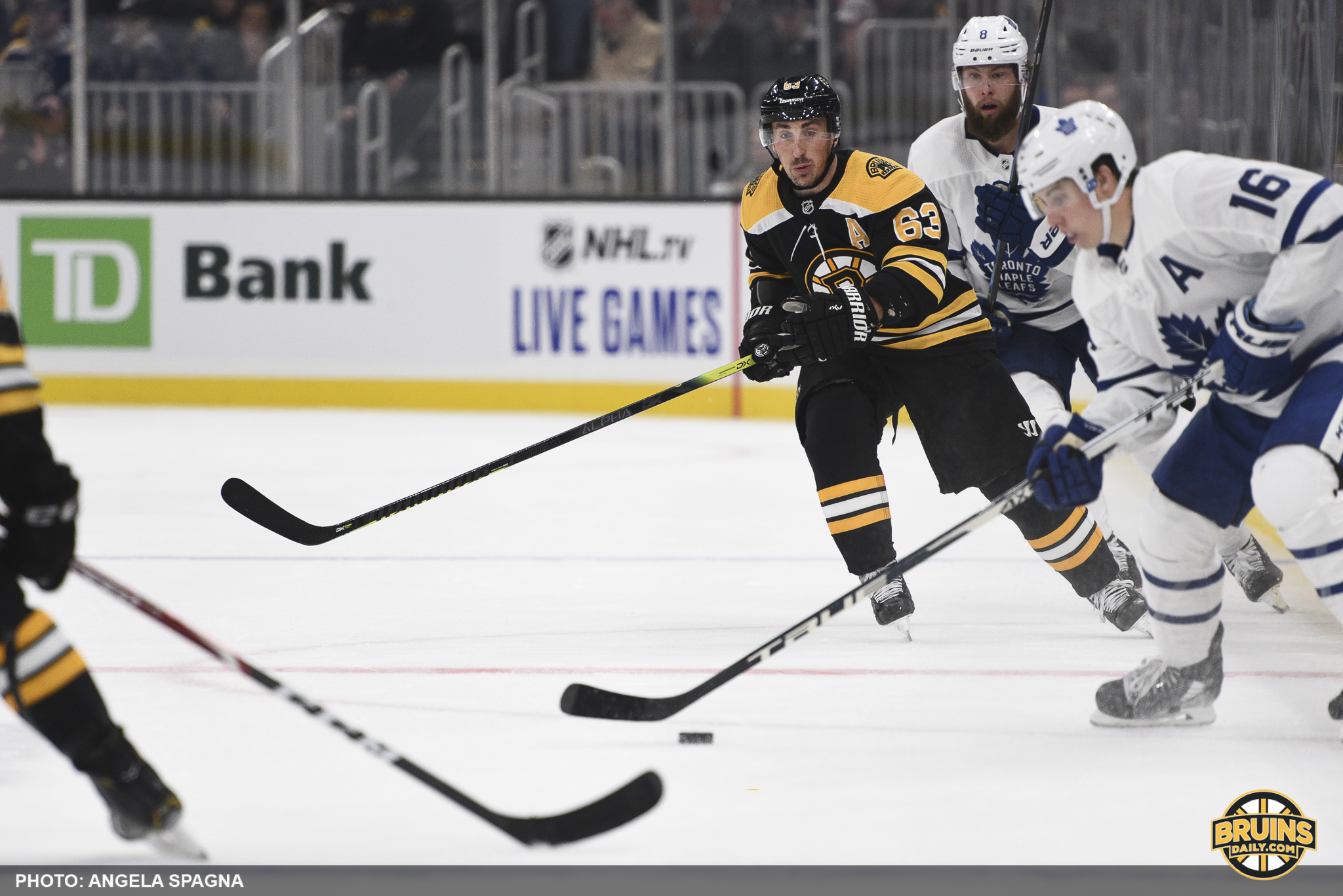 Brad Marchand Leafs different