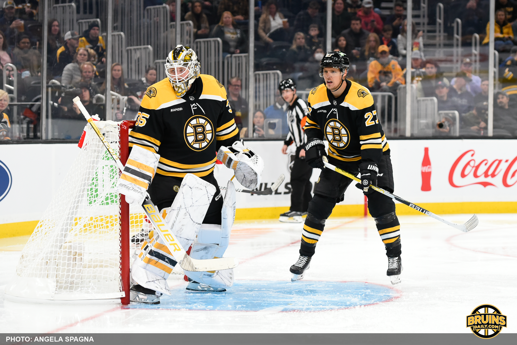 Optimism concern Bruins playoff