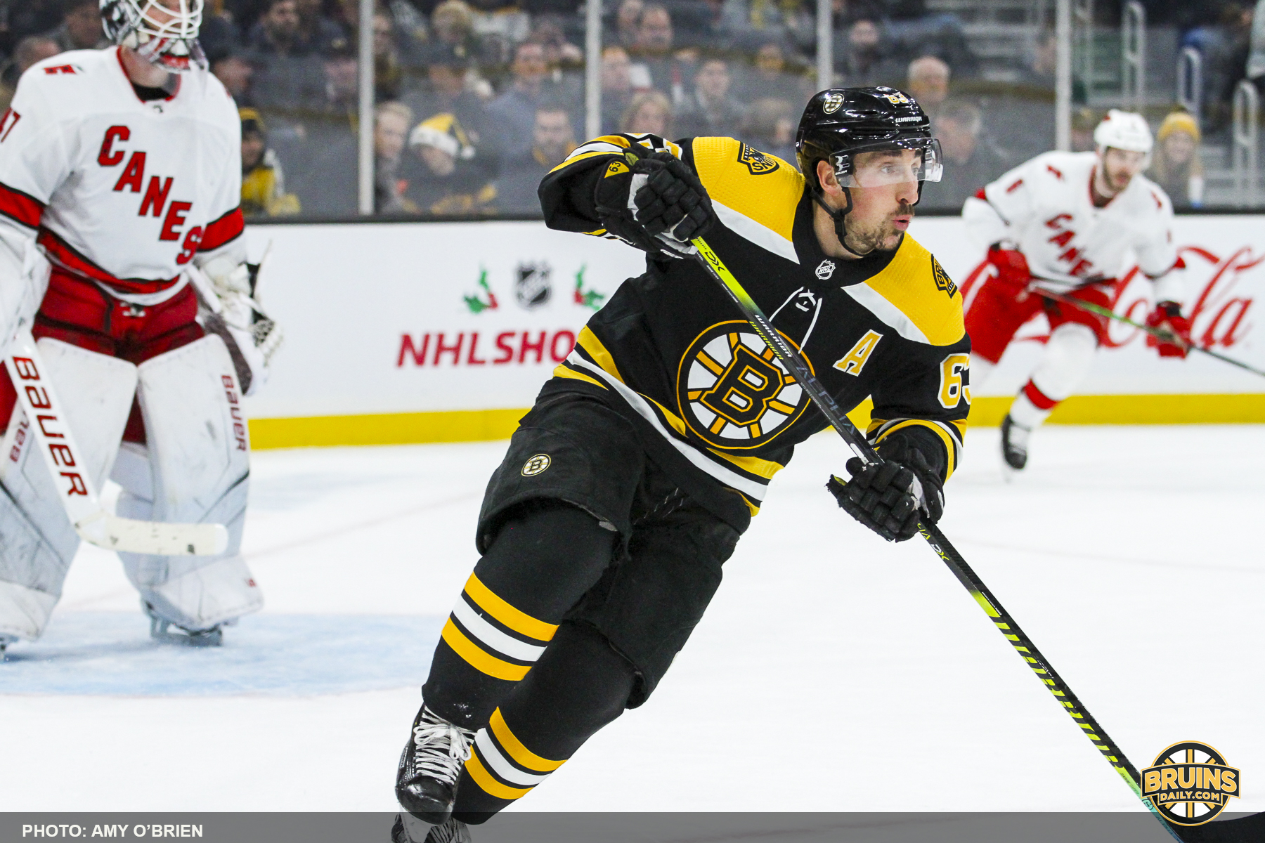Bruins Hurricanes sloppy loss