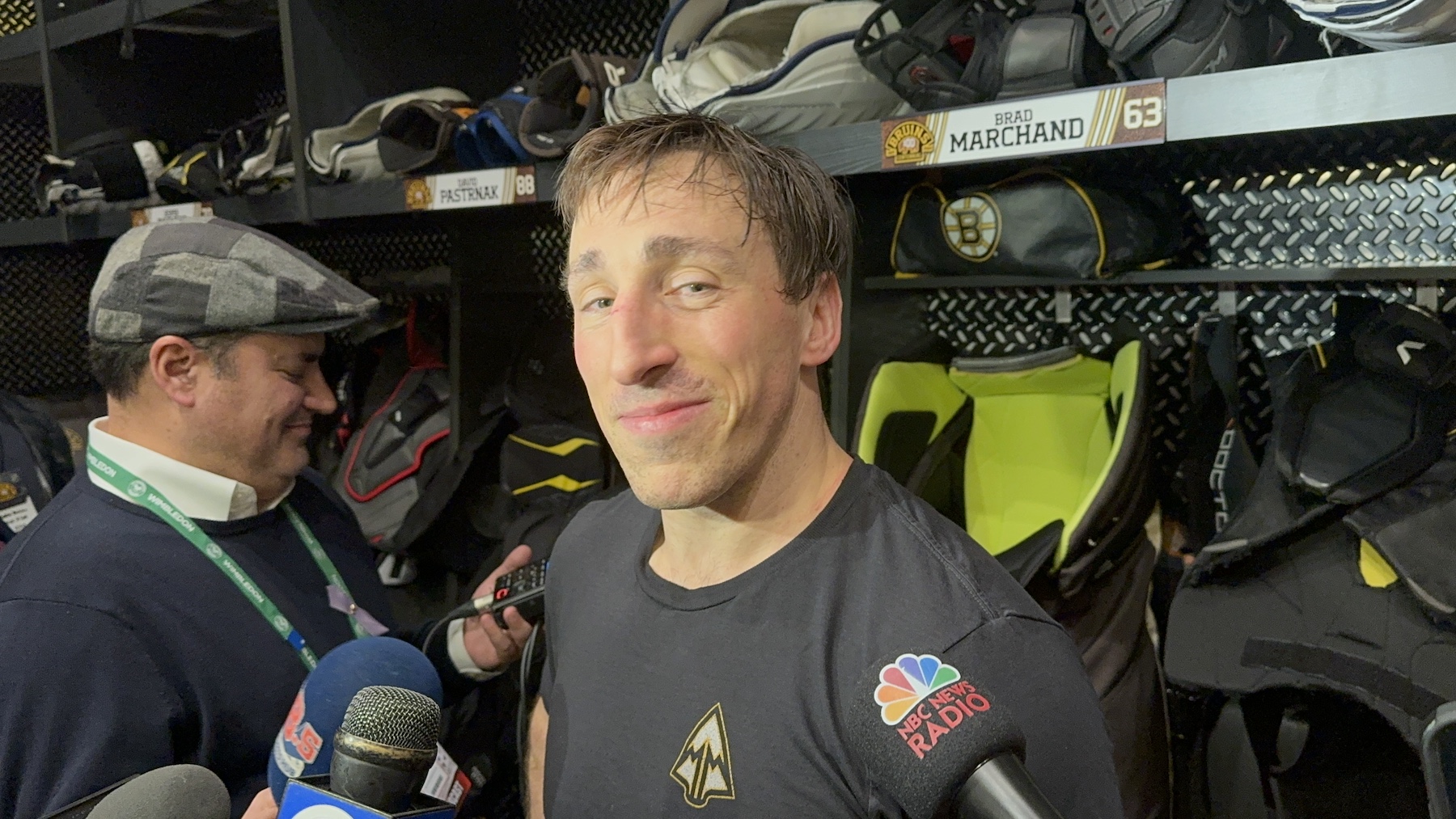 Brad Marchand nets milestone