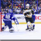 Bruins emotional dropoff Tampa