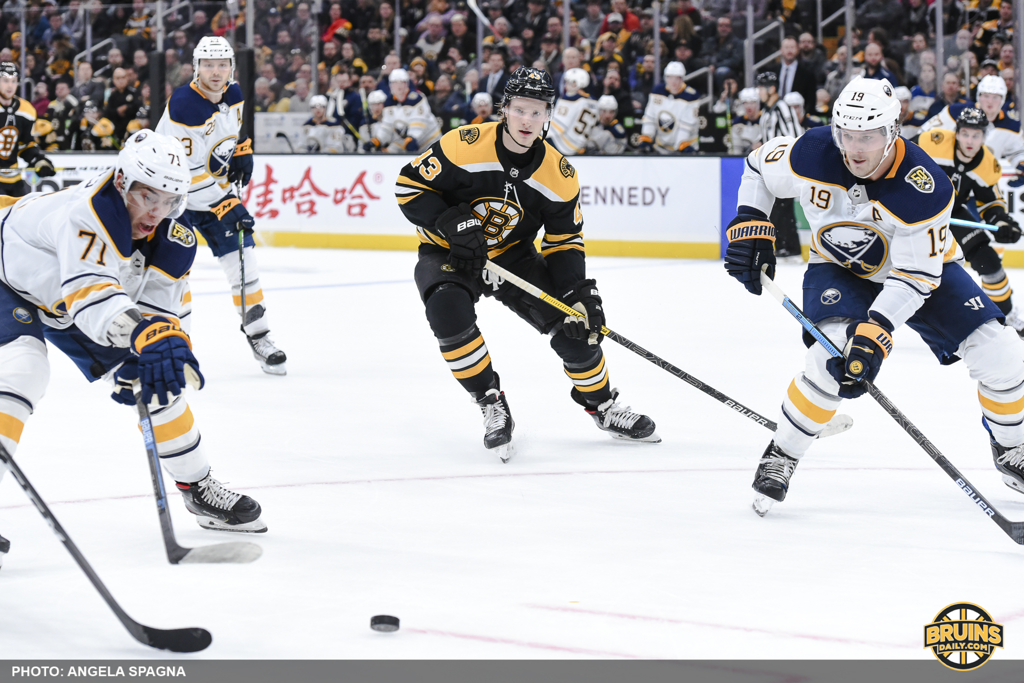 Danton Heinen Boston reunion