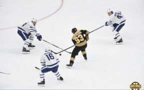 Bruins chaotic victory