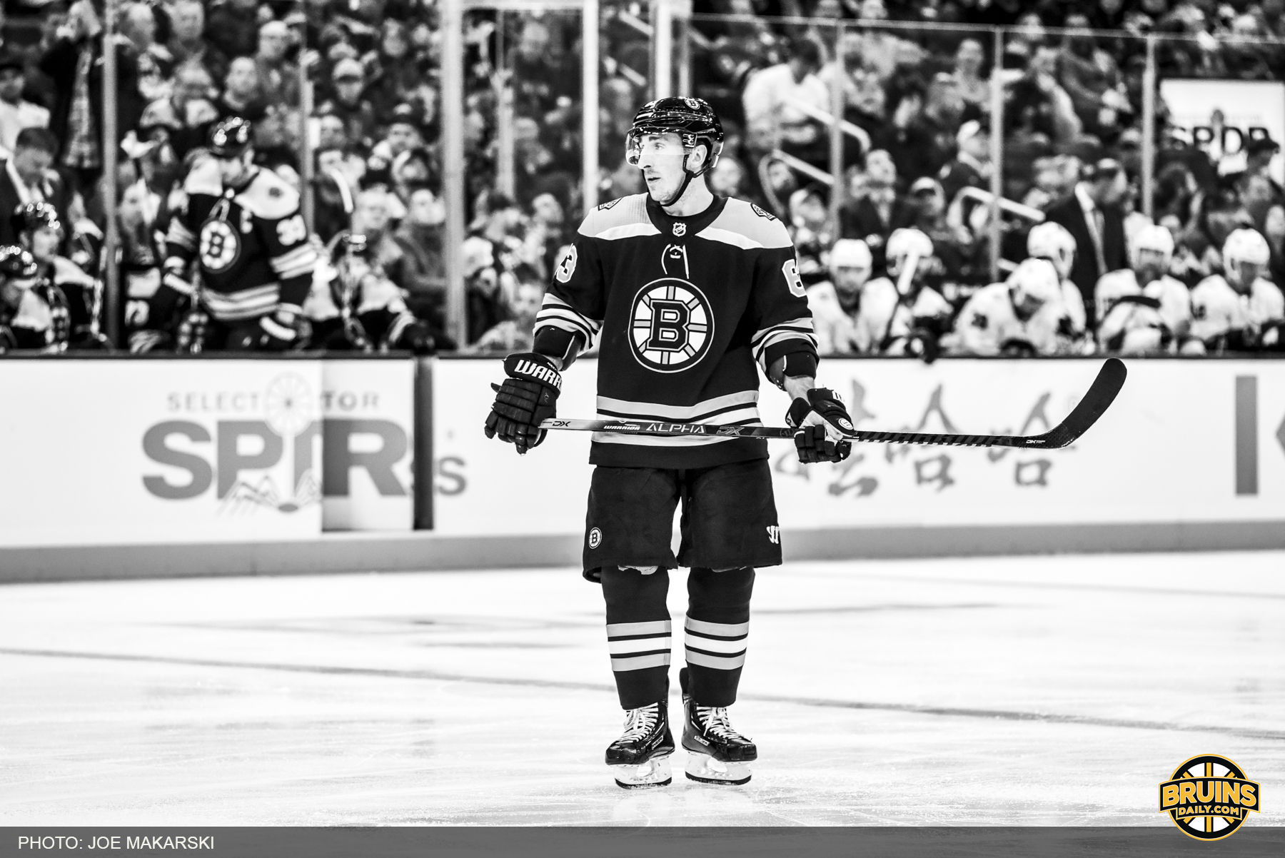 Brad Marchand is coming