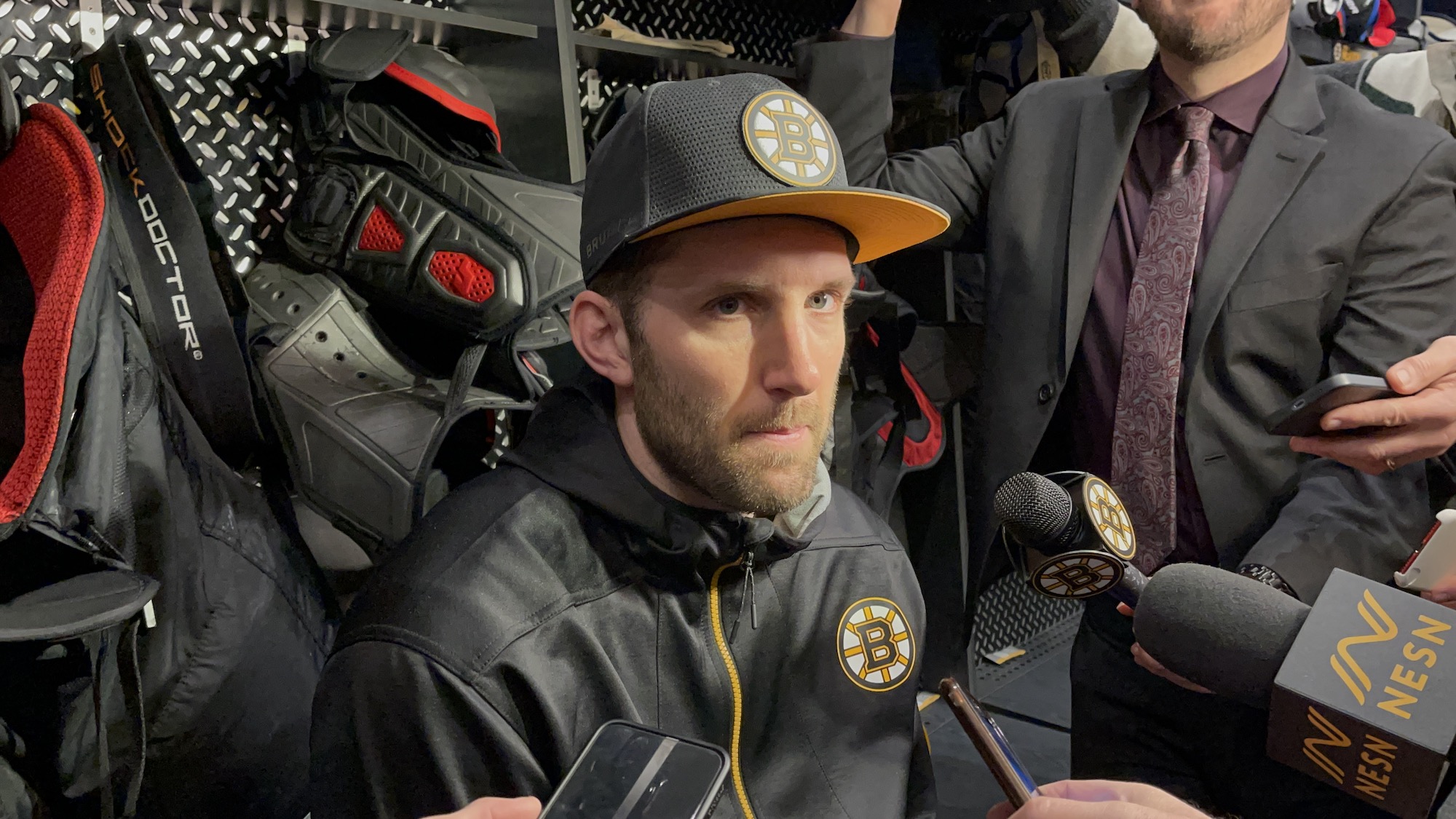 Bruins road trip cobwebs