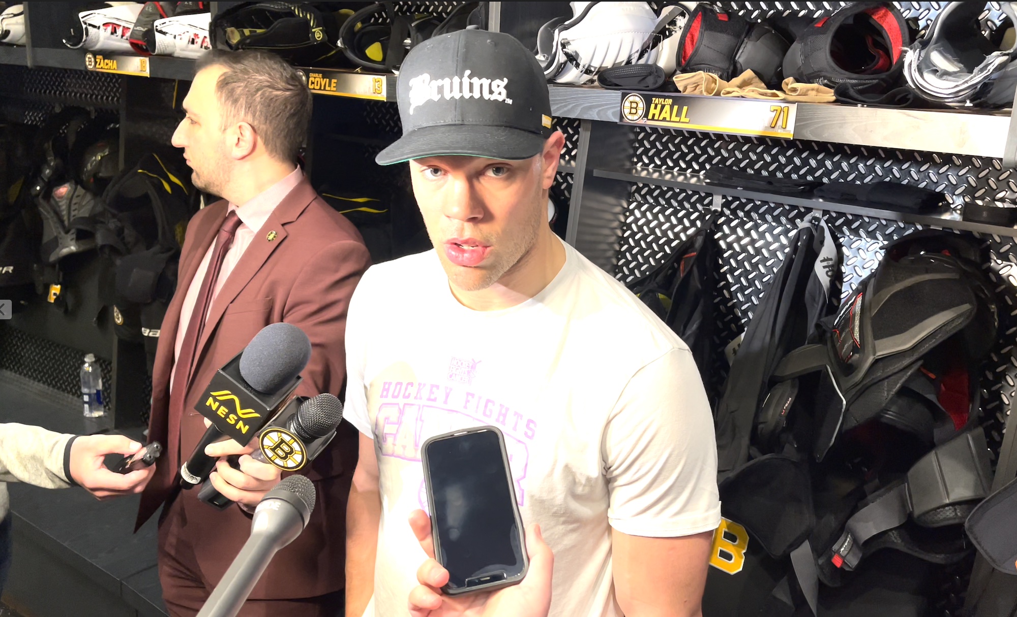 Taylor Hall Jeremy Swayman