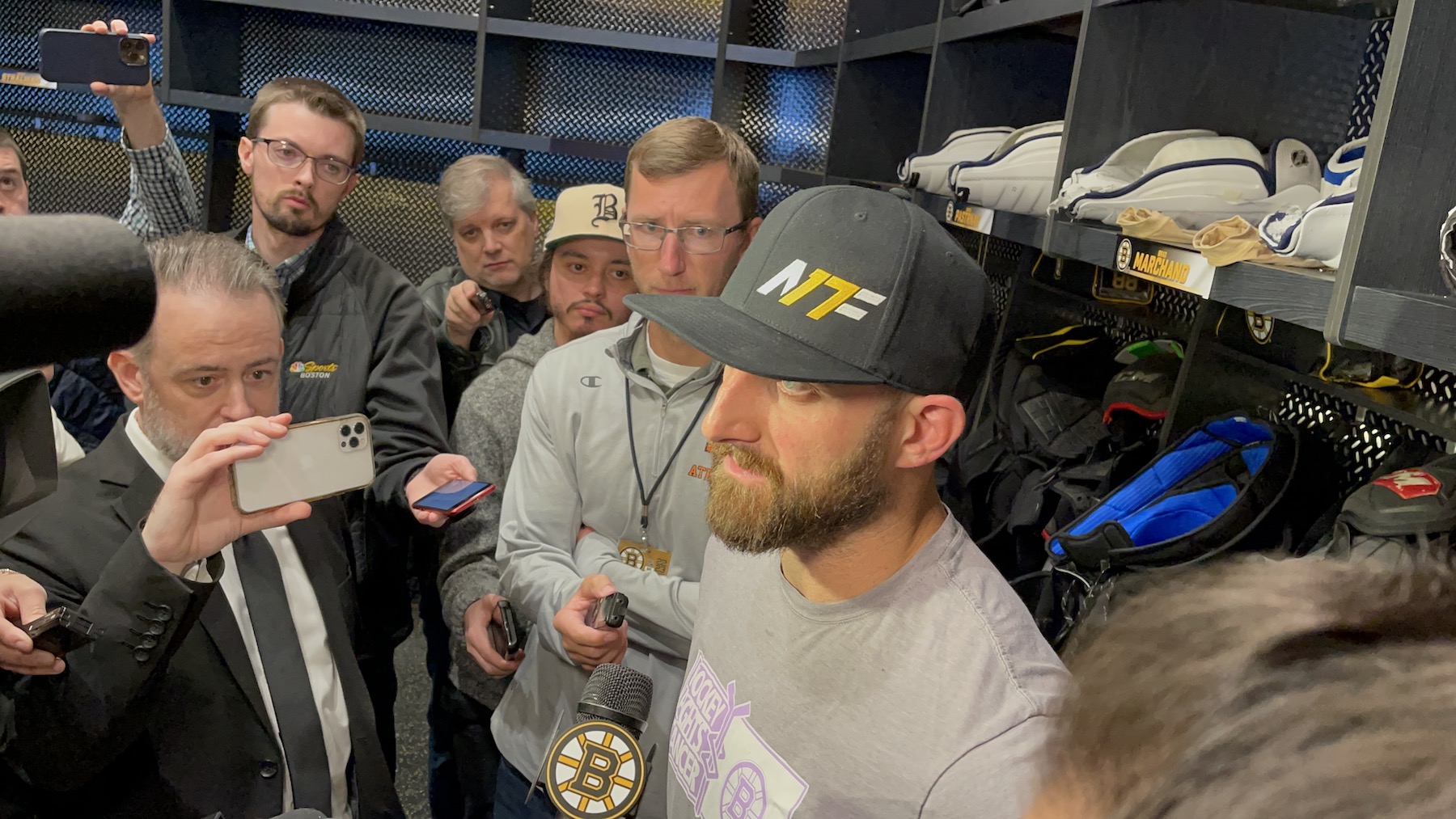 Depth scoring Bruins