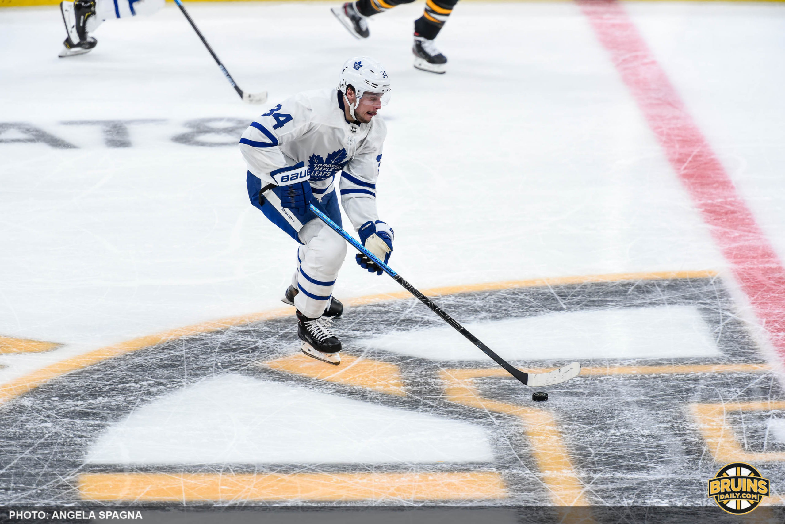 Puck mismanagement Bruins Leafs