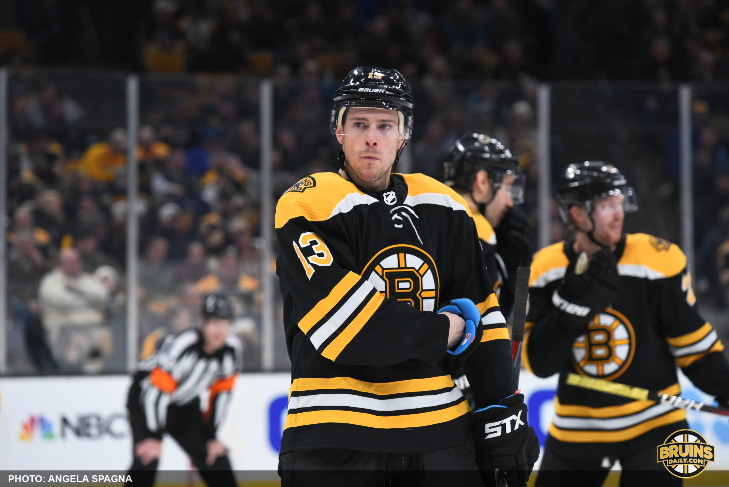 Bruins pissed late collapses