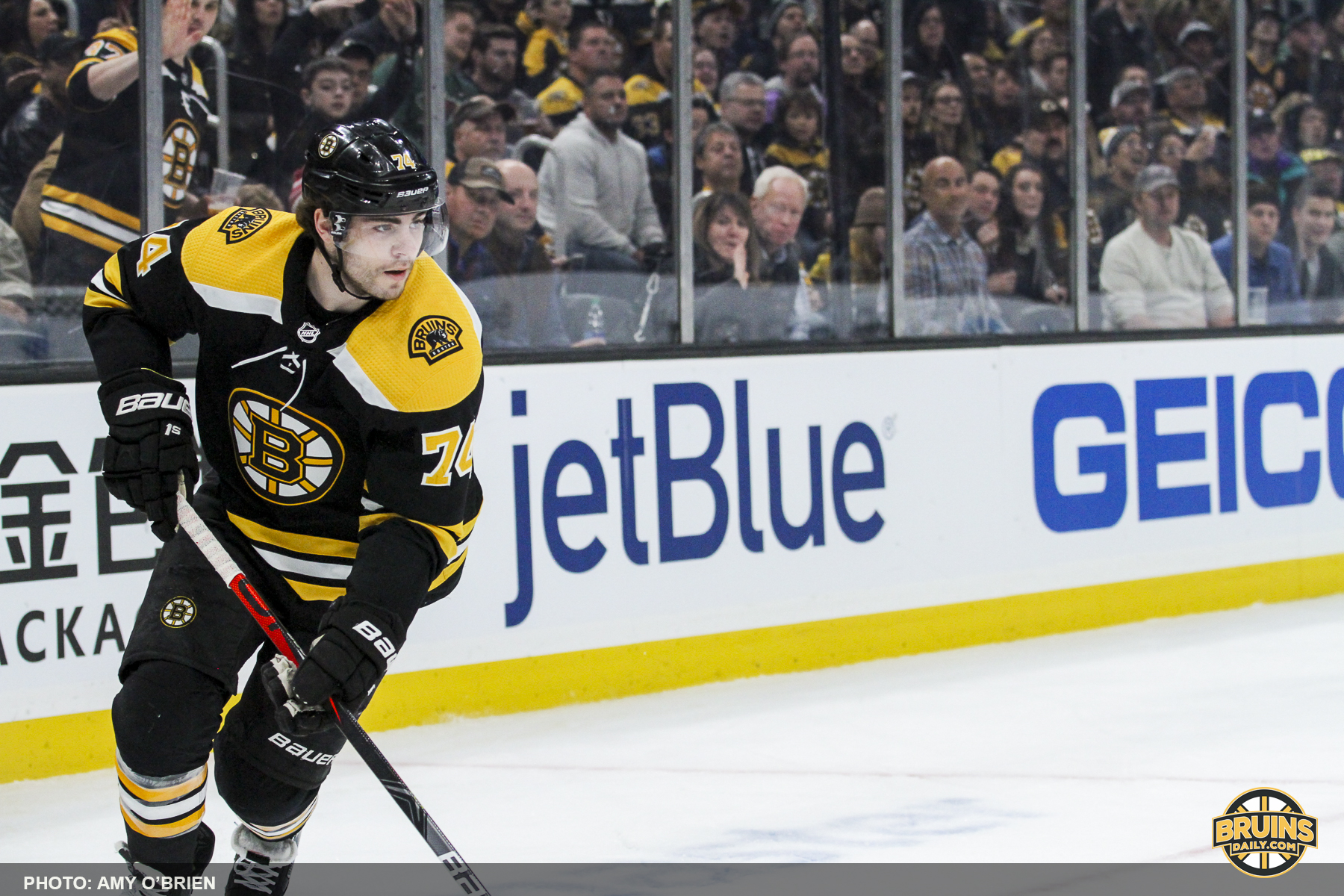 Jake DeBrusk top line