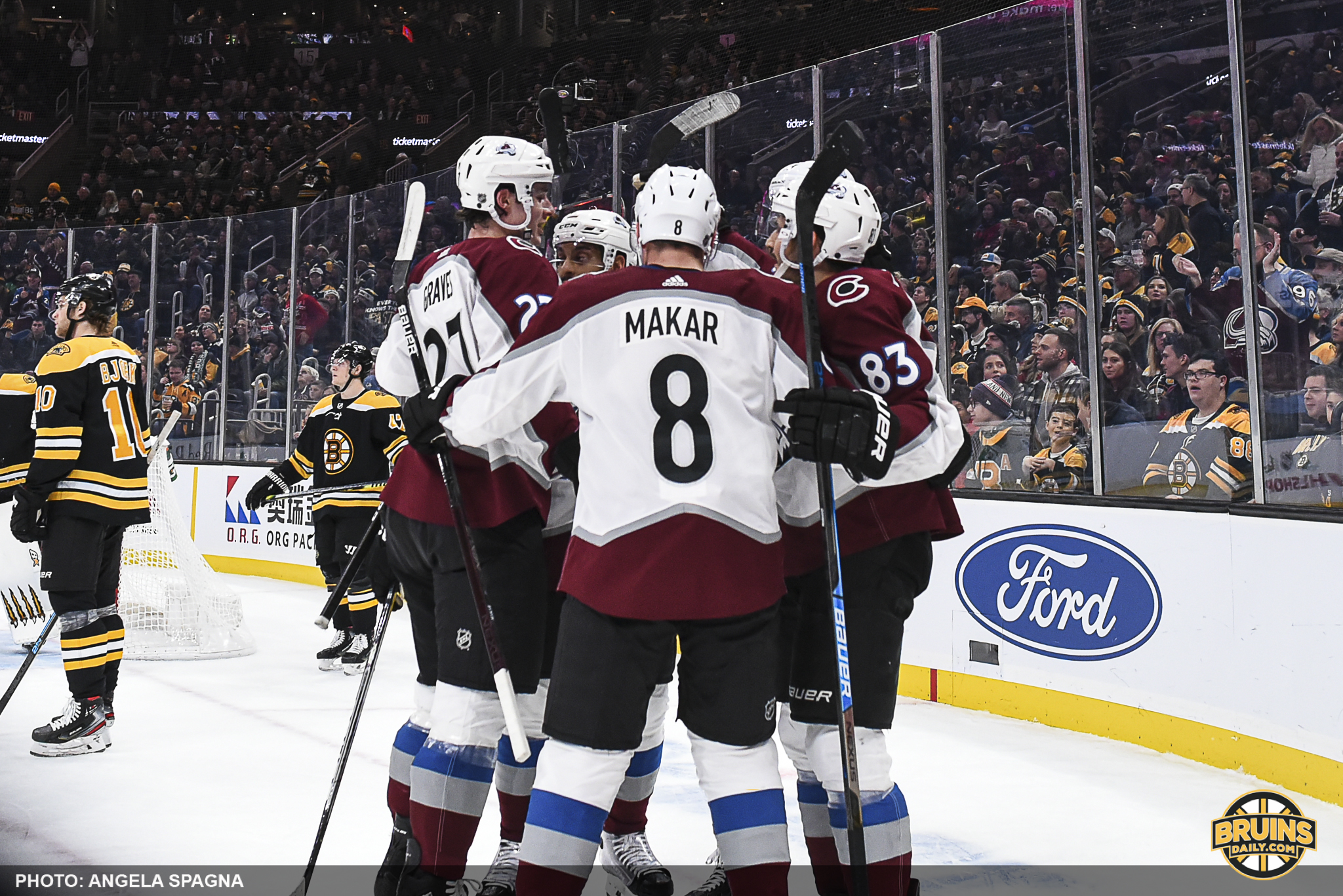 Bruins Mile High collapse