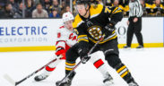 Hurricanes blowout Bruins