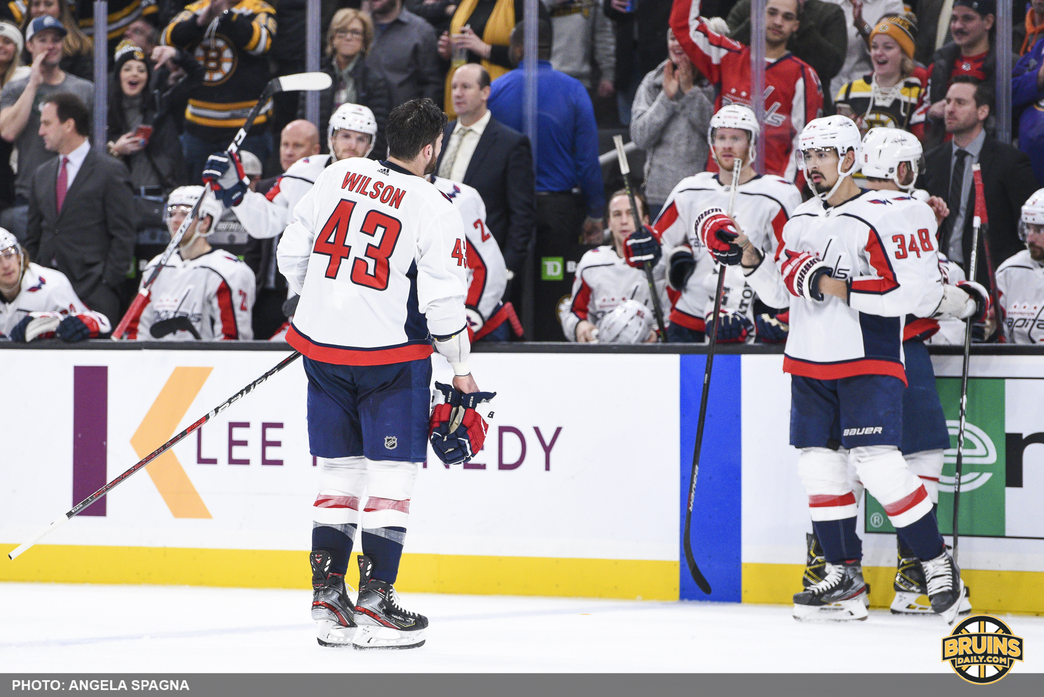 Tom Wilson Brandon Carlo