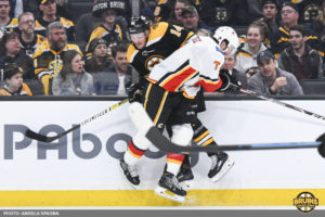 Bruins lack fire Flames