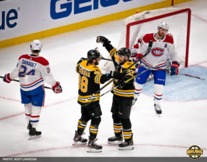 David Pastrnak accolade Habs