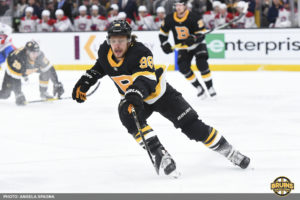 David Pastrnak accolade Habs
