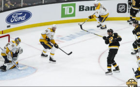 Bruins mother's trip win