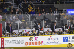 Shorthanded Providence Bruins