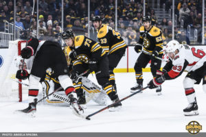 Bruins penalty kill Senators