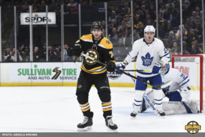 Jake DeBrusk returns Toronto