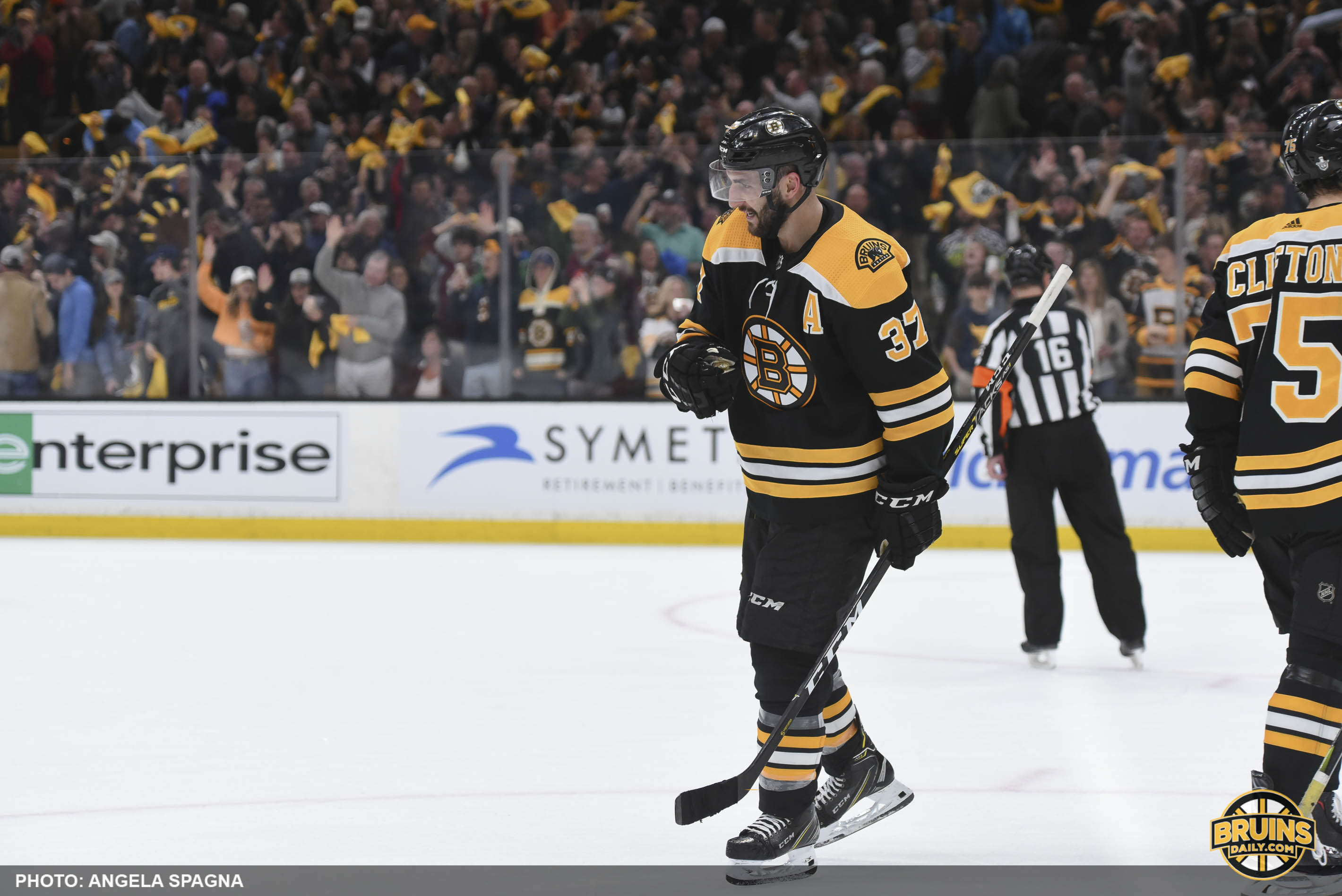 Patrice Bergeron pregame speech
