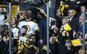 Bruins dressing room