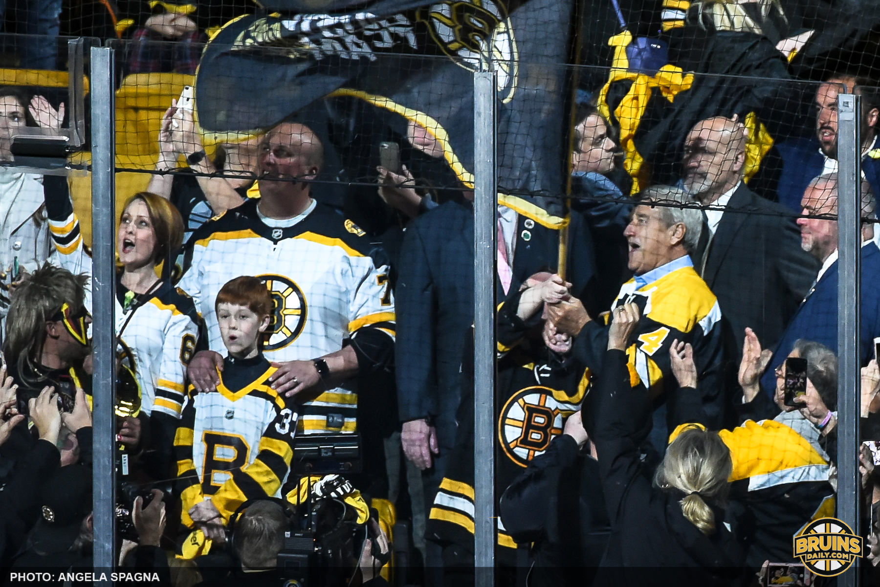 Bruins dressing room