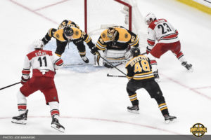 Bruins Hurricanes Game 1