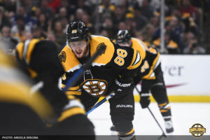David Pastrnak slumping