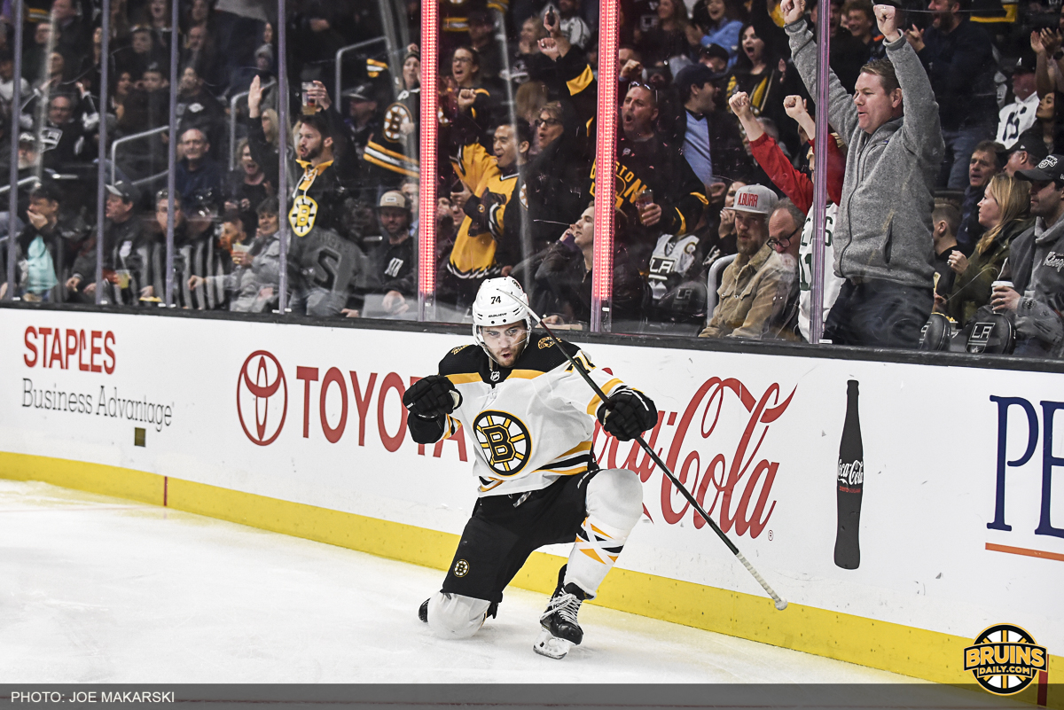 Bruins dethrone Kings