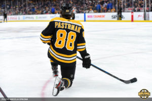 David Pastrnak thumb injury