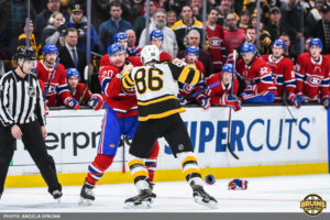 Bruins Canadiens theatrics