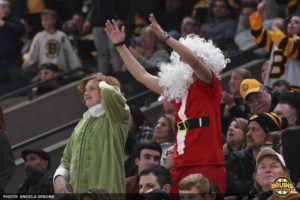 Bruins holiday spirit