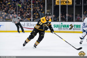 Patrice Bergeron return