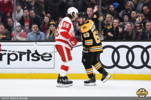 Bruins Red Wings recap