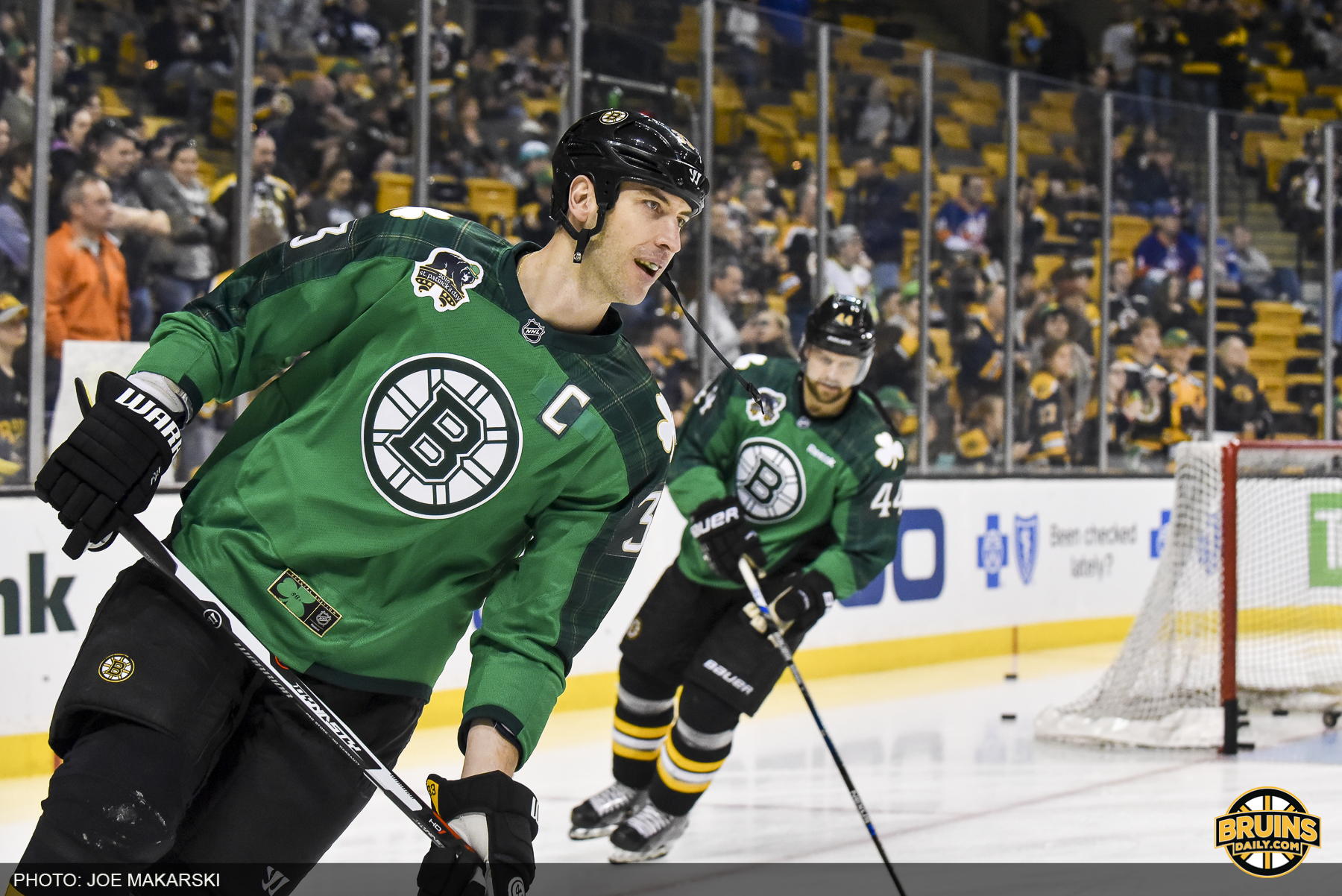 Bruins-Islanders, St. Patrick's Day