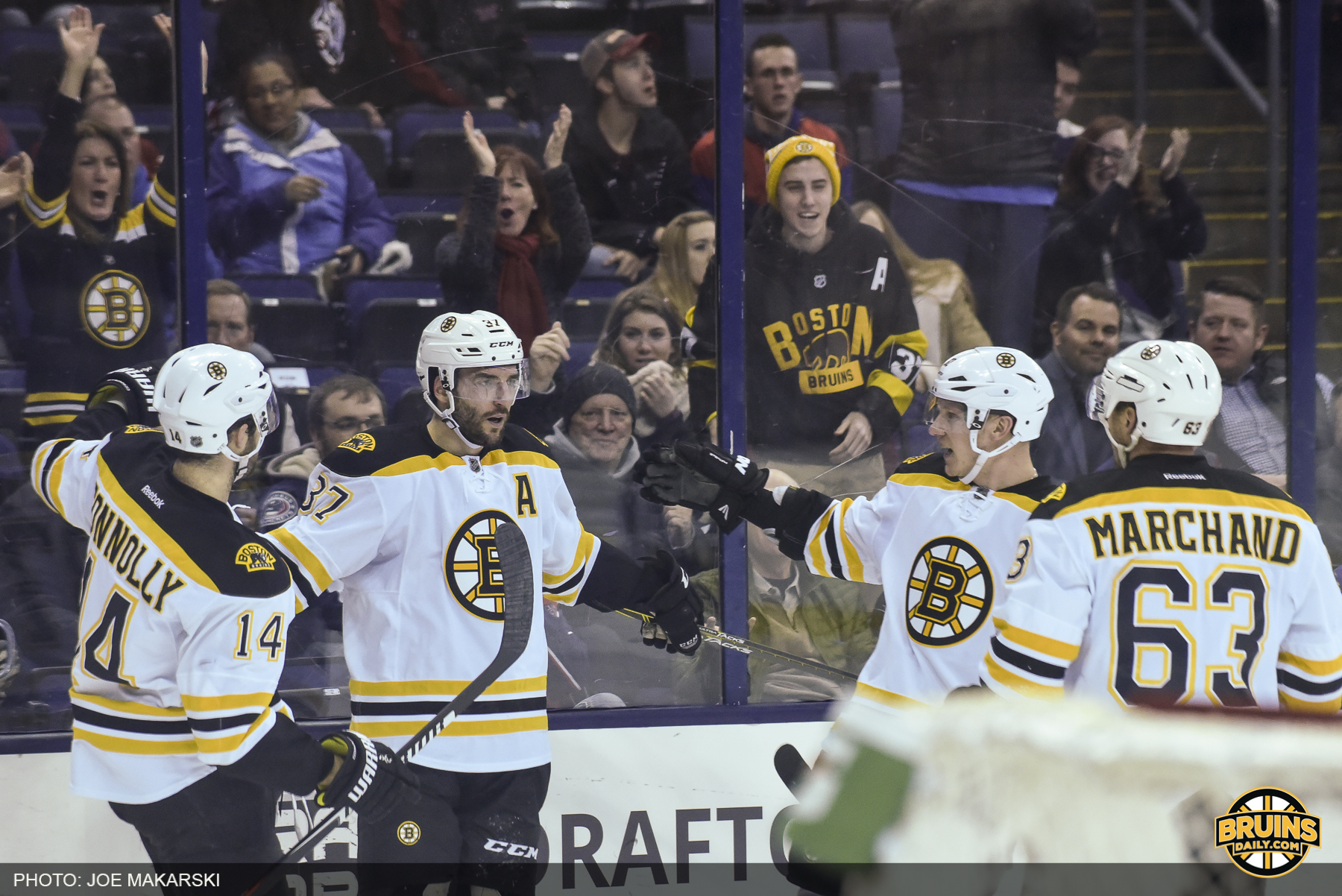 Bruins-Blue Jackets