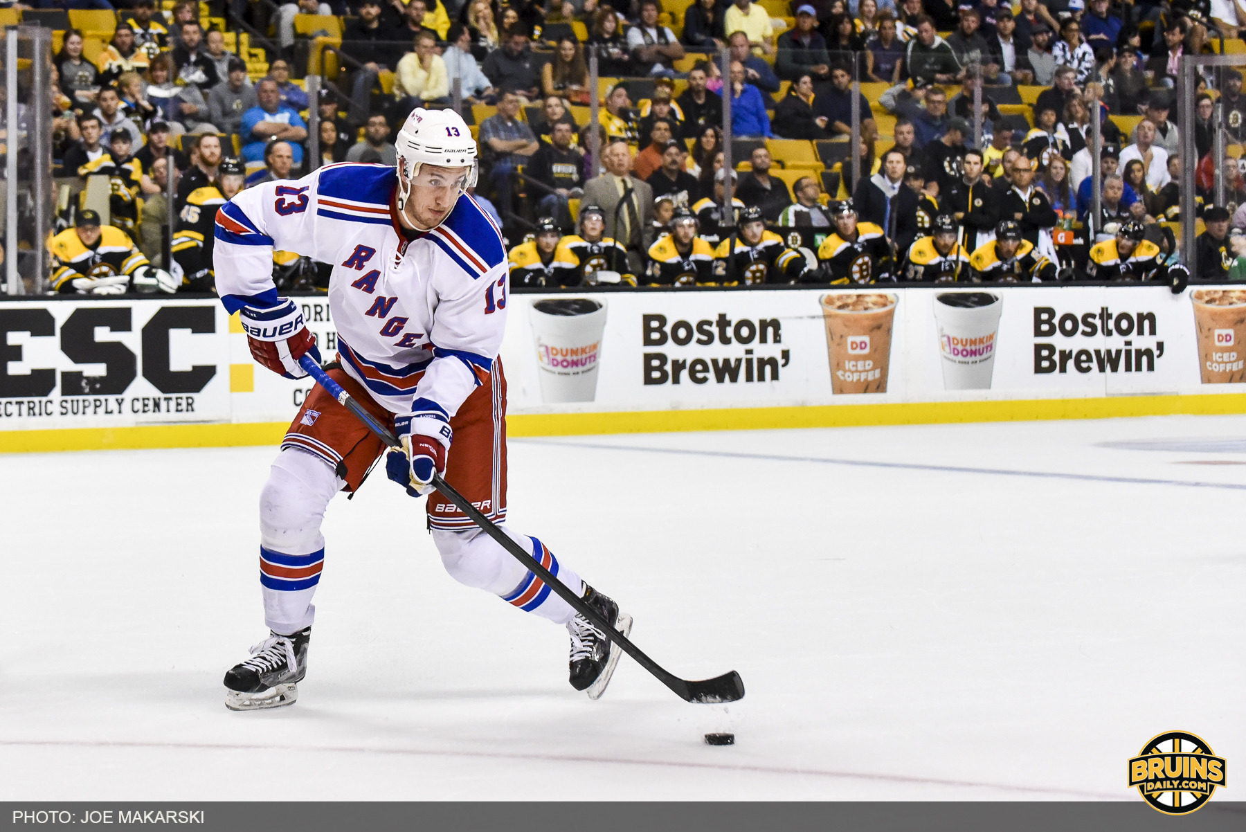 Kevin Hayes pre Bruins