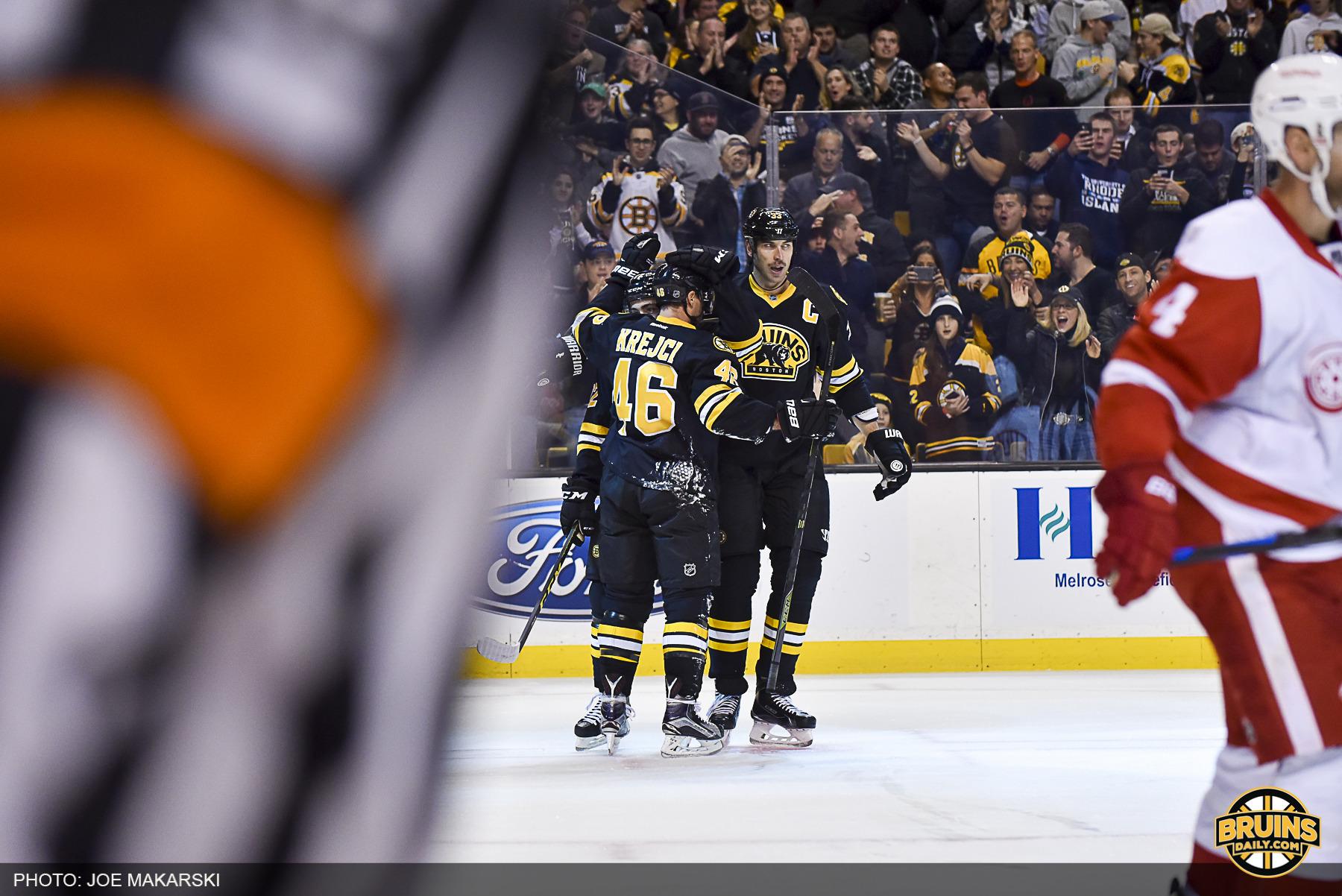 Bruins at Red Wings