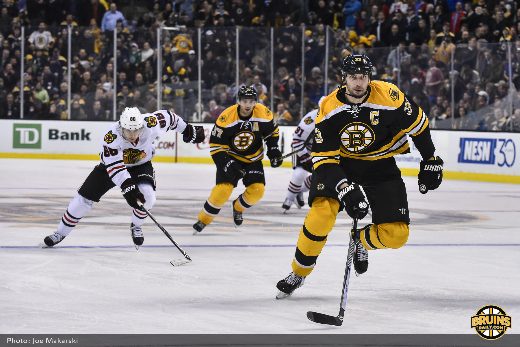 Blackhawks at Bruins